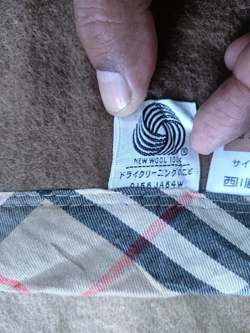 Burberry Burberrys Vintage Wool Blanket Japan 140x200cm Size ONE SIZE - 7 Thumbnail