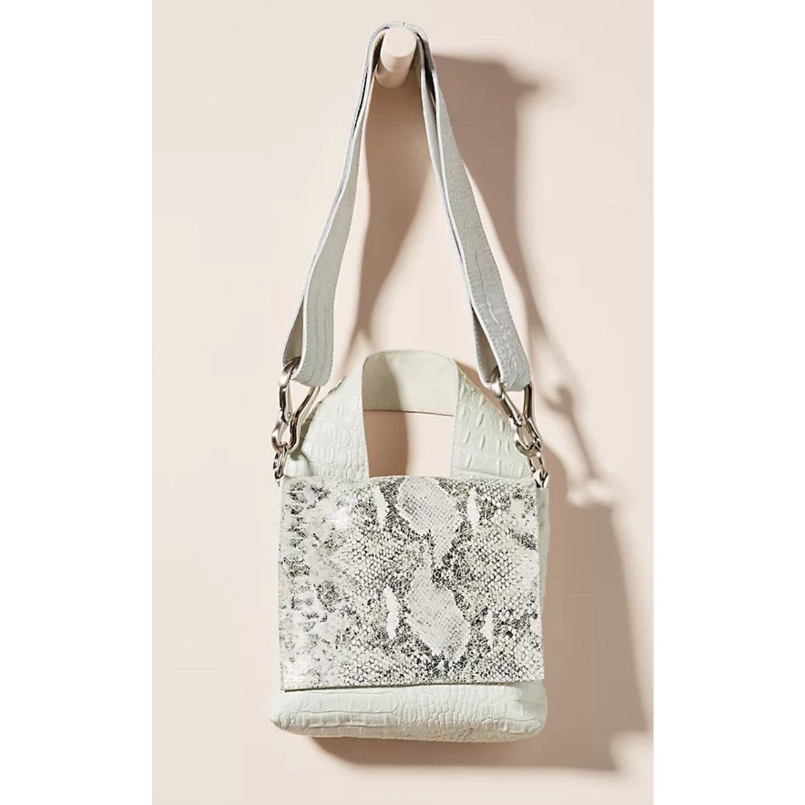 Anthropologie Anthropologie Daniella Lehavi Sue Mini Tote Bag gray B000639 Size ONE SIZE - 1 Thumbnail