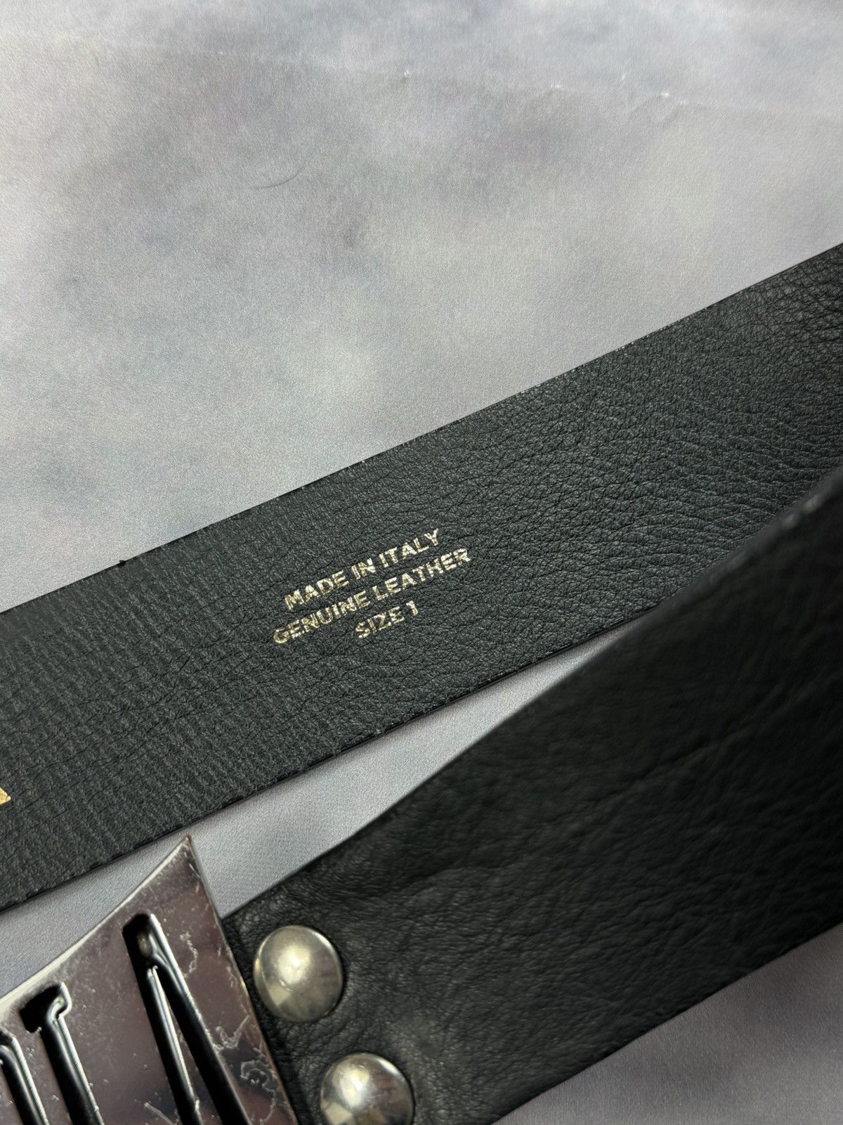 Mowalola Mowalola Belt y2k big buckle vintage Size ONE SIZE - 5 Thumbnail