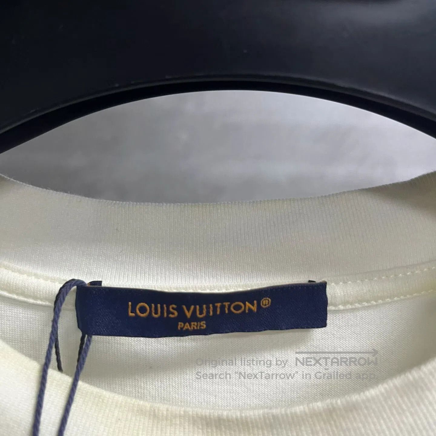 Louis Vuitton Louis Vuitton Letter-print round-neck short-sleeve T-shirt Size US L / EU 52-54 / 3 - 2 Thumbnail