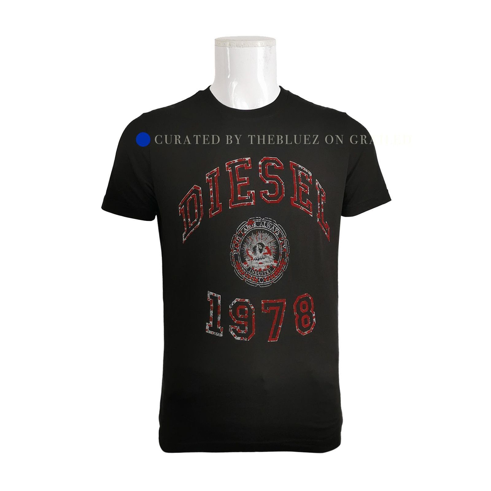 Diesel Vintage Graphic Logo T-Shirt Size US M / EU 48-50 / 2 - 1 Thumbnail