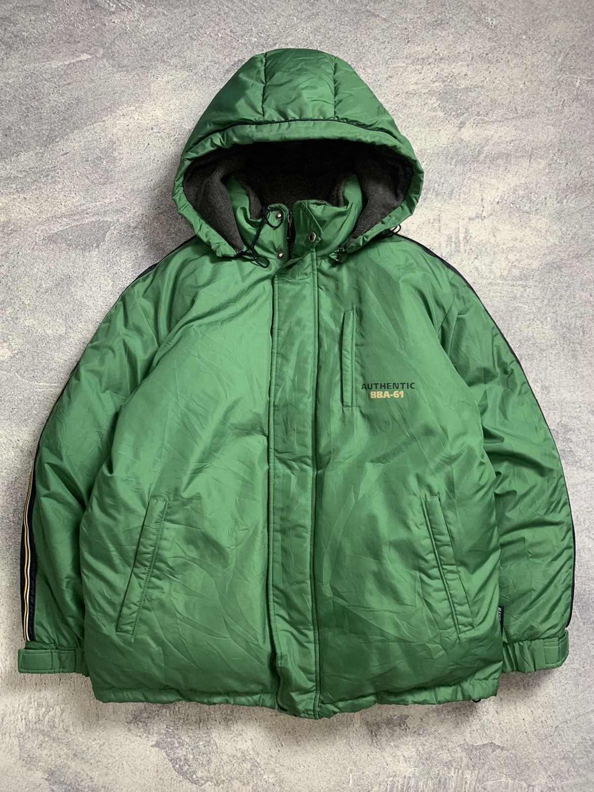 Japanese Brand × Vintage Vintage Green 'Bangbang' Down Jacket Size US M / EU 48-50 / 2 - 1 Thumbnail