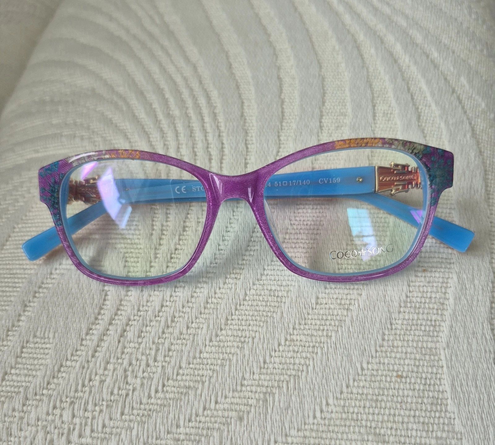 Other Coco Song Eyeglasses CV159 Col 4 51/17/140 Stone Pavilion Size ONE SIZE - 2 Thumbnail