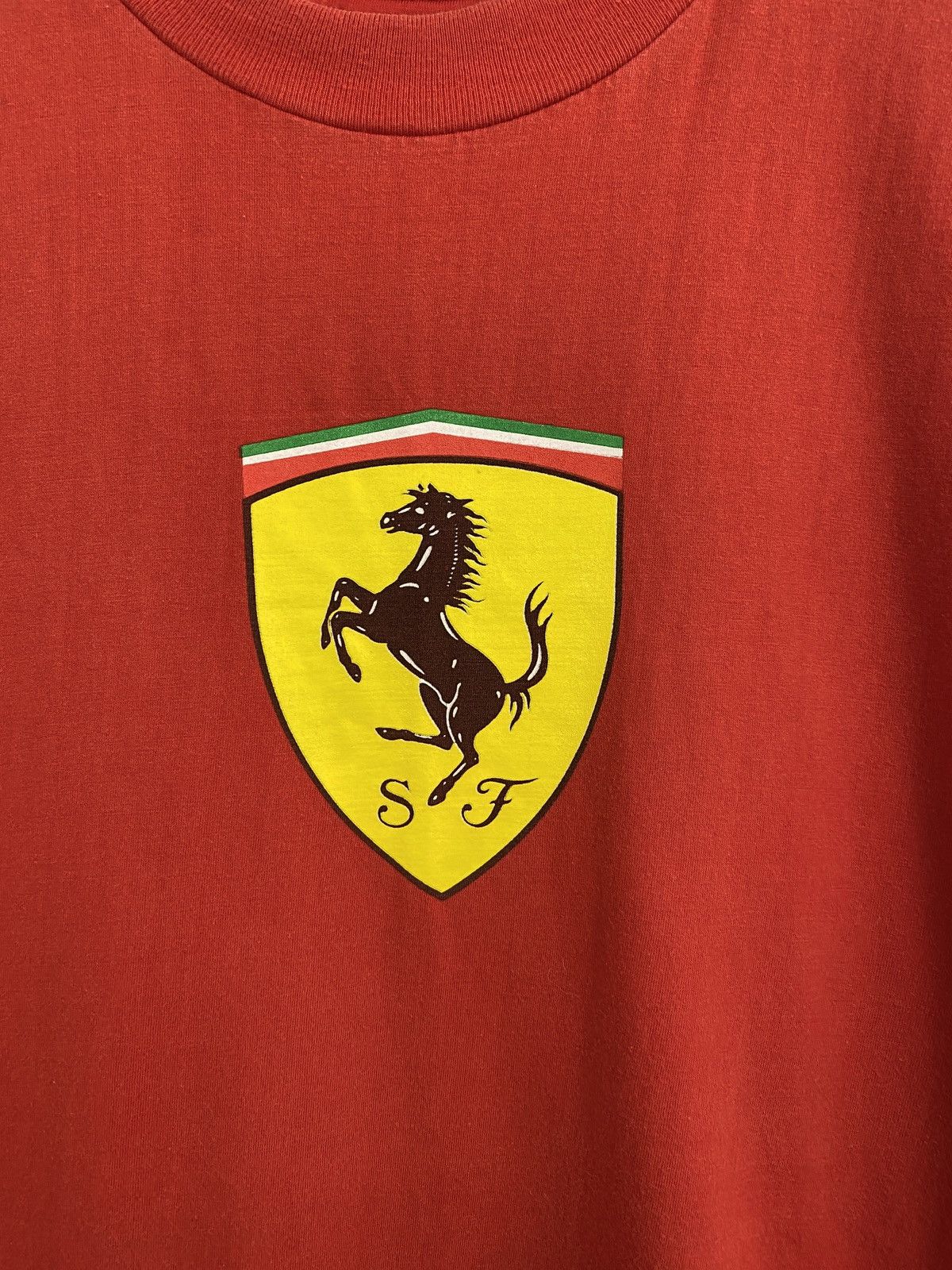 Ferrari 🇮🇹 Vintage 1996 Ferrari Racing F1 Graphic Big logo T-Shirt Size US M / EU 48-50 / 2 - 4 Thumbnail