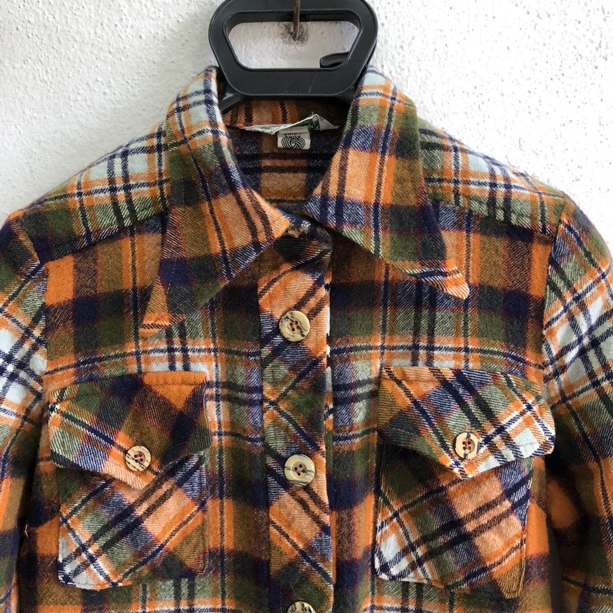 Vintage vintage CALIFORNIA SPORTWEAR wool flannel Size XS / US 0-2 / IT 36-38 - 6 Thumbnail