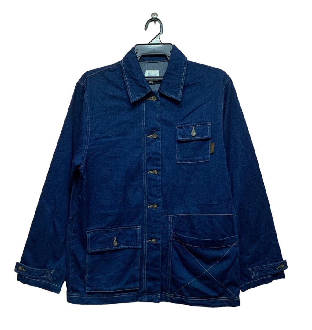 Japanese Brand Rana T Soft Denim Jackets Size L / US 10 / IT 46 - 1 Thumbnail