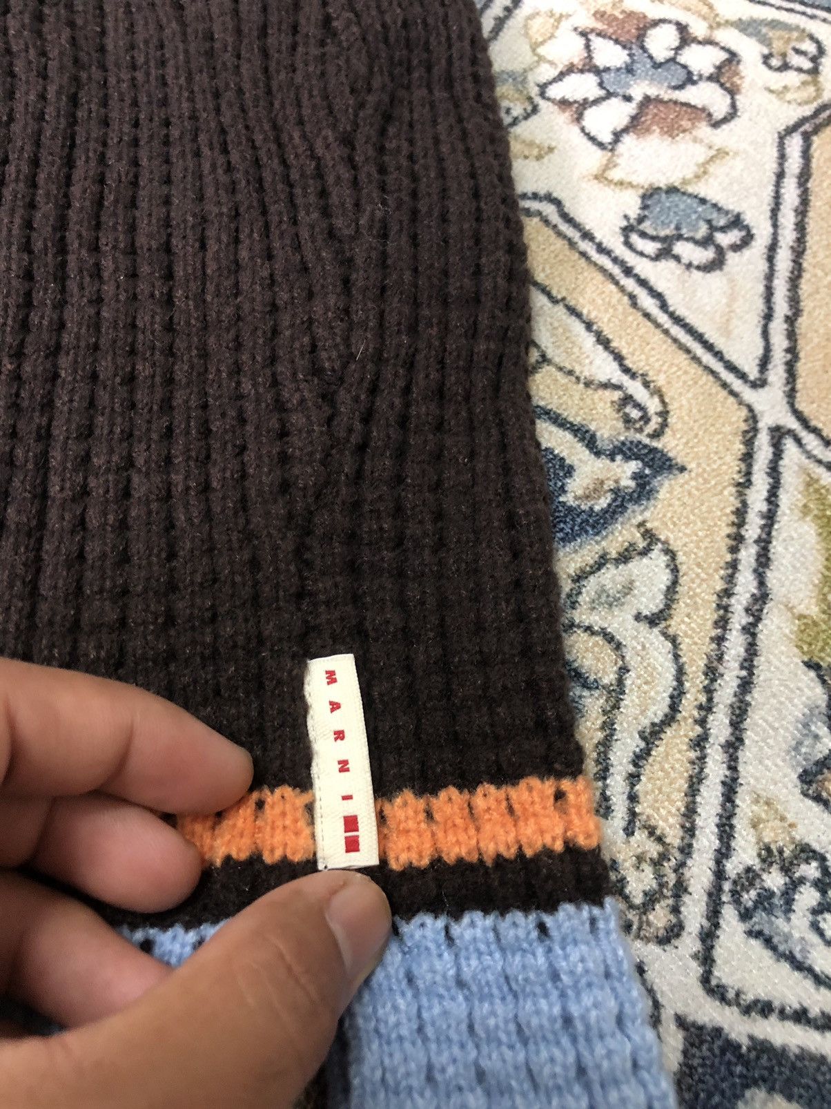 Marni × Uniqlo Rare❗️Marni x Uniqlo Popcorn Knit Blaclava Hats Size ONE SIZE - 5 Thumbnail