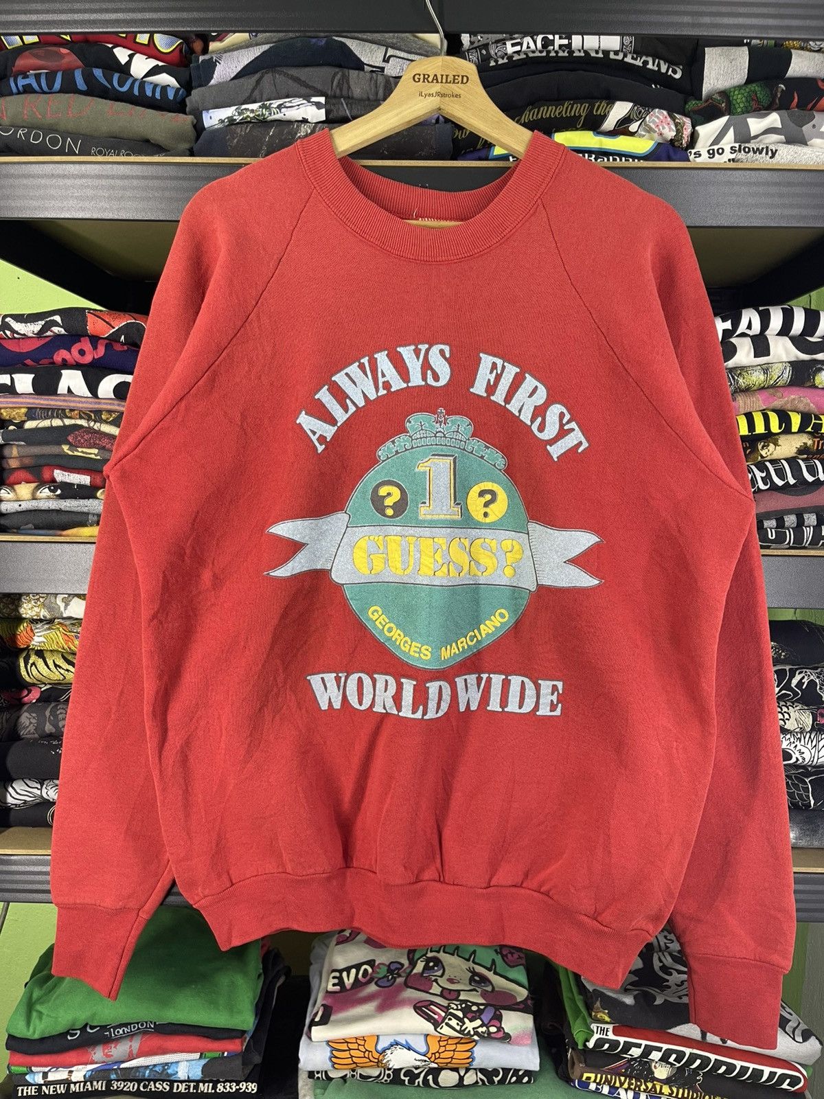 Guess Vintage 90's Guess Georges Marciano Always Worldwide Size US L / EU 52-54 / 3 - 1 Thumbnail