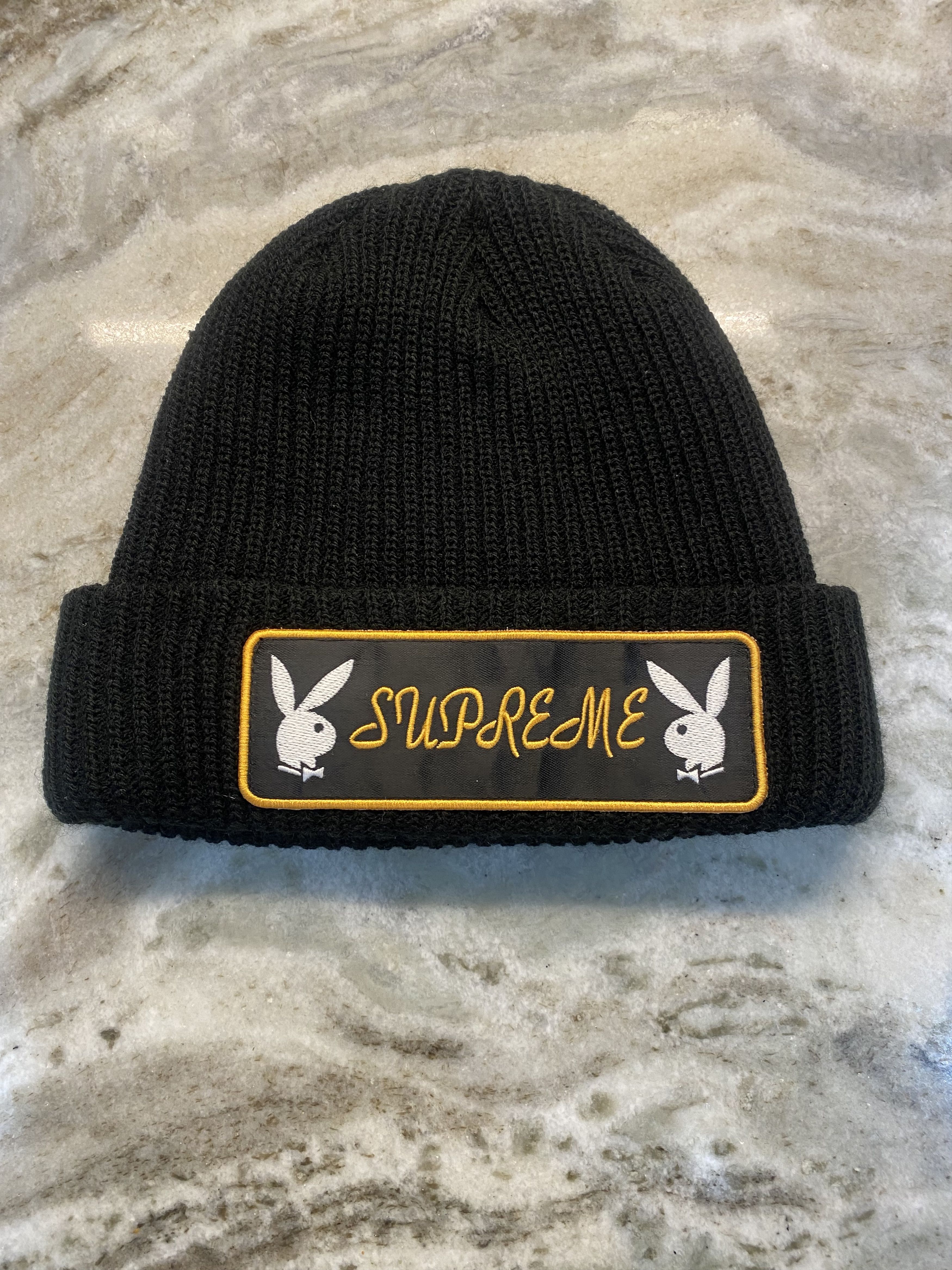 Playboy × Supreme Supreme playboy beanie | Grailed