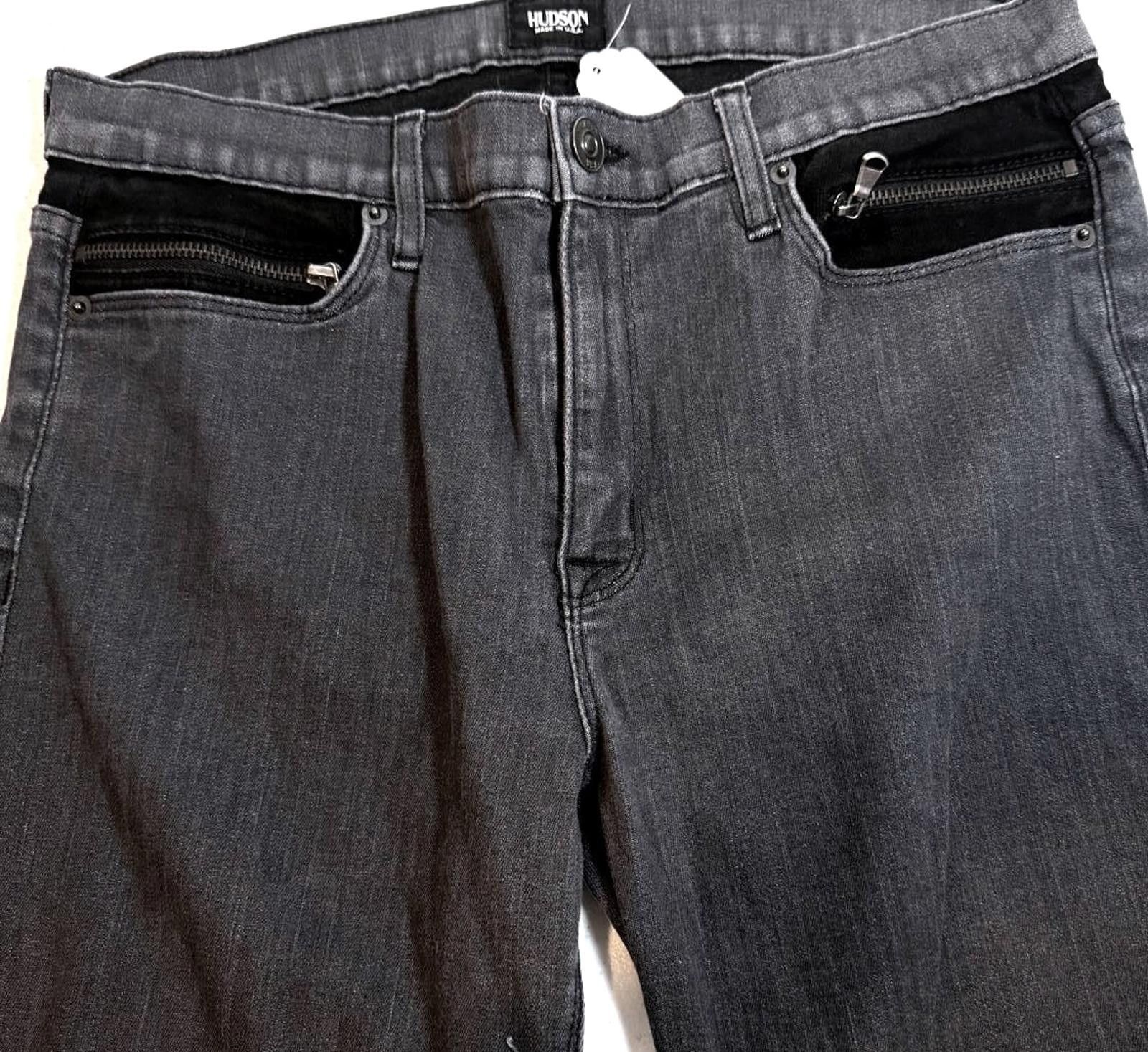 Hudson Hudson High-Rise Skinny Jeans with Paneled Design size 32 Size 32" / US 10 / IT 46 - 5 Thumbnail