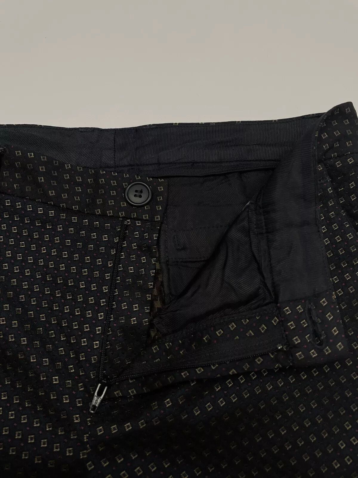 Other Chloe Stora Trousers Print Chino Womens Pants Size 36 Size 26" / US 2 / IT 38 - 4 Thumbnail