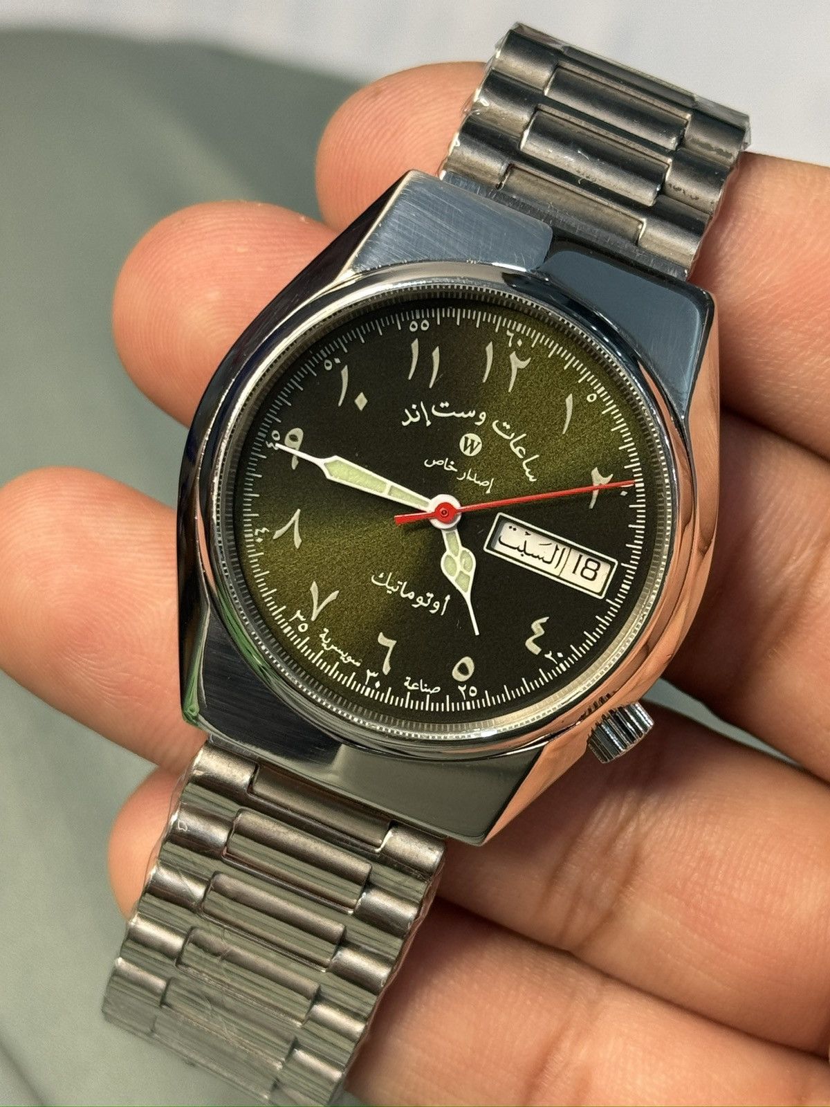 Vintage WEST END WATCH CO ARABIC DIAL Size 36 - 1 Thumbnail