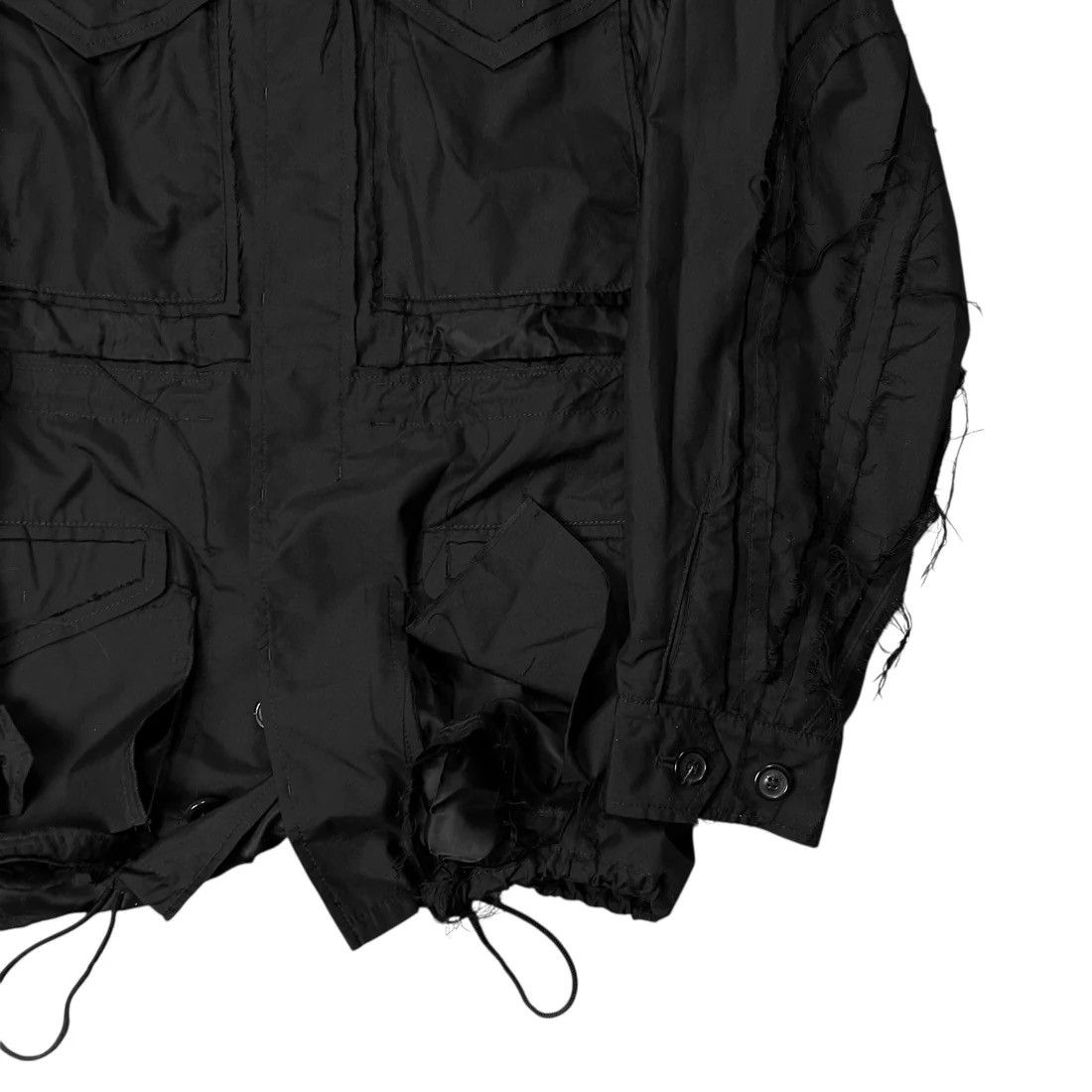 Maison Margiela Maison Margiela Distressed Field Jacket - SS18 Size US M / EU 48-50 / 2 - 6 Thumbnail