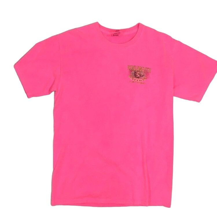 Comfort Colors Vtg Comfort Colors NEON Hot Pink HOG'S Breath Saloon Shirt Size US M / EU 48-50 / 2 - 3 Thumbnail