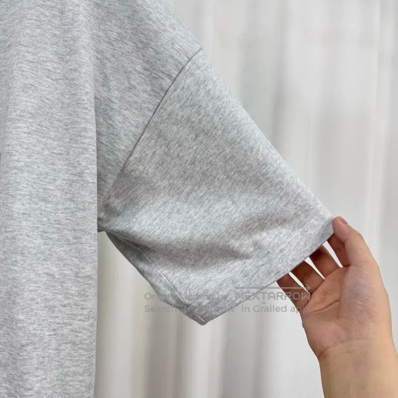 Balenciaga Balenciaga Grey Snap Printed Lettering Short Sleeve Size US S / EU 44-46 / 1 - 5 Thumbnail
