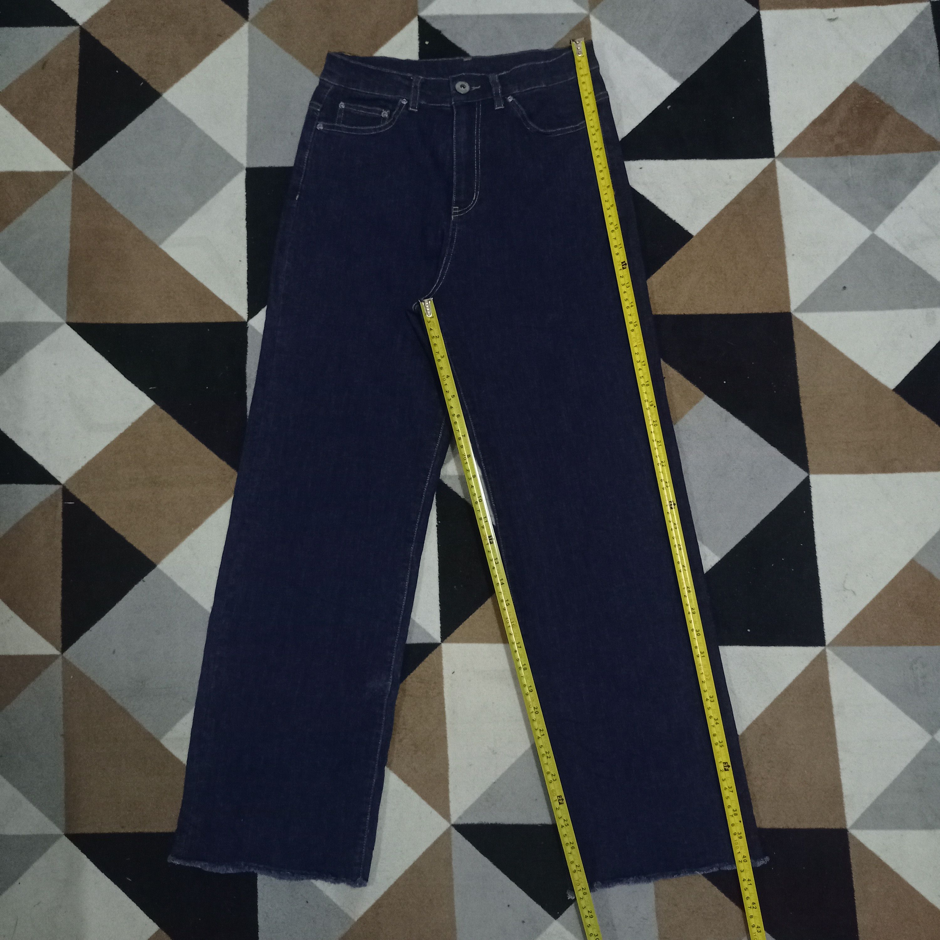 Japanese Brand Vintage Japanese Brand Frayed Style Baggy Denim Pants 27x28 Size US 27 - 9 Thumbnail