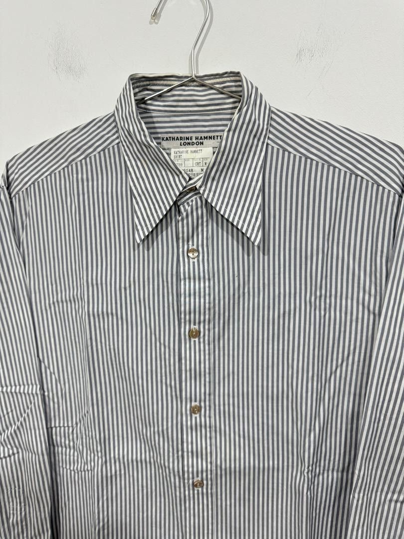 Katharine Hamnett London Katharine Hamnett London Stripes Shirt Size US L / EU 52-54 / 3 - 2 Thumbnail
