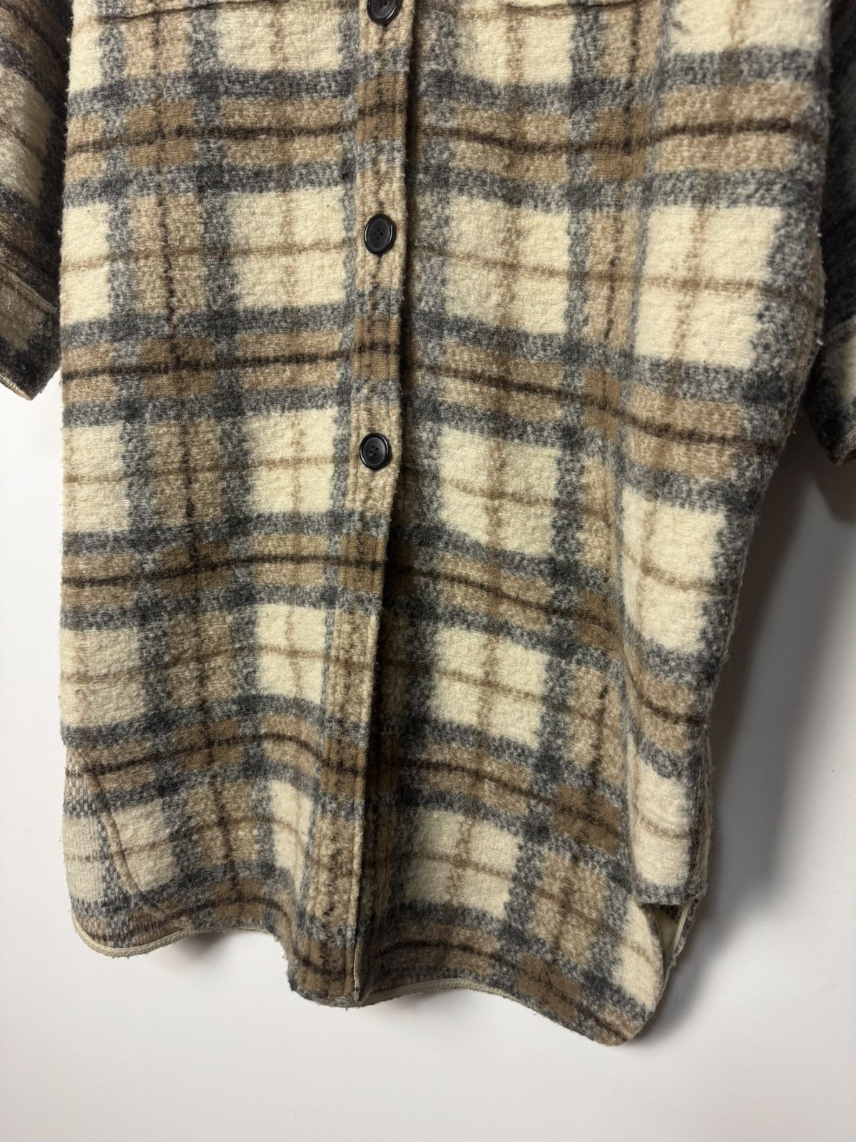 Isabel Marant Etoile Vintage Isabel Marant Étoile Wool Plaid Coat Luxury Designer Size S / US 4 / IT 40 - 5 Thumbnail