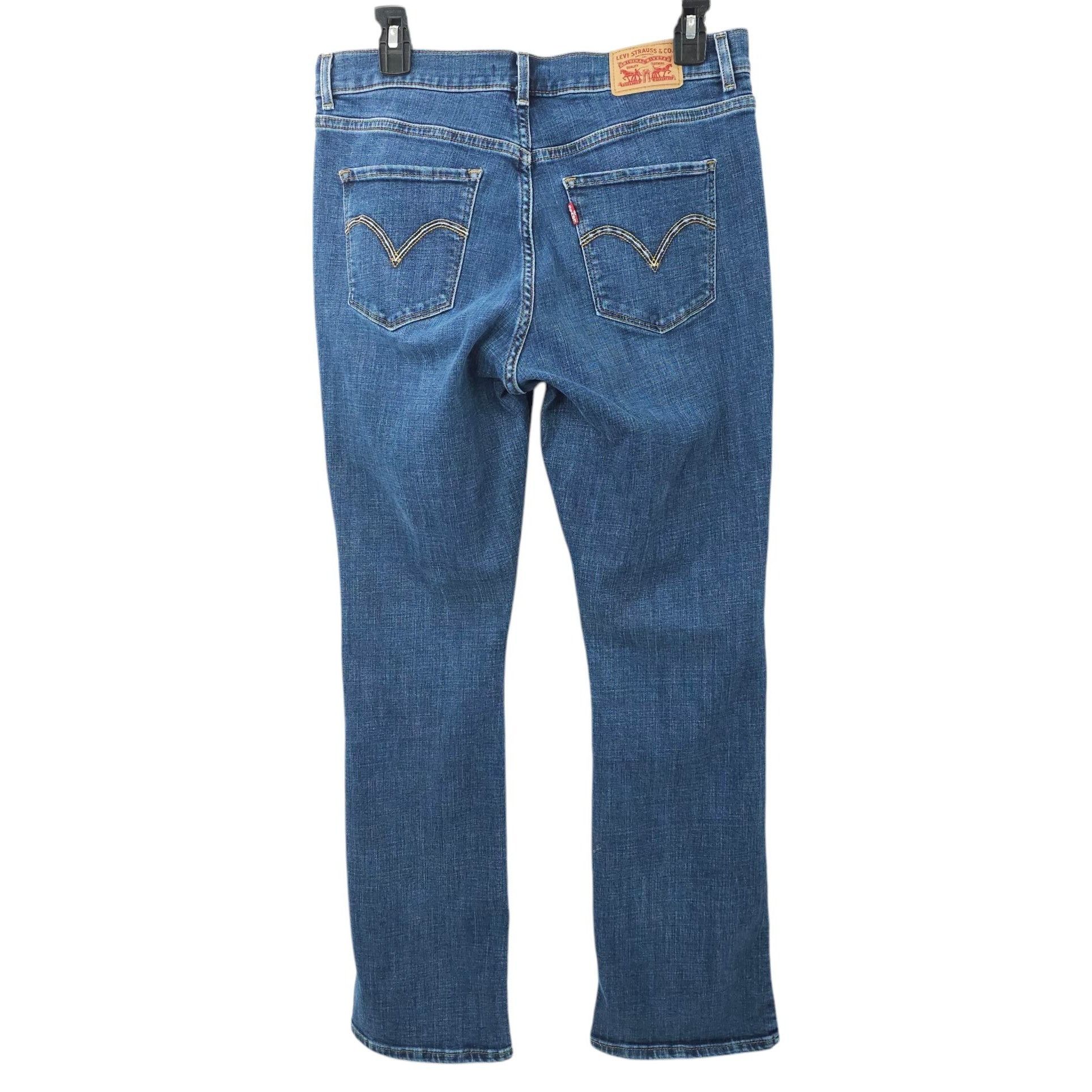 Levi's Levis Classic Boot Cut Jeans Women 10 Stretch Denim Mid Rise Size 32" / US 10 / IT 46 - 2 Thumbnail