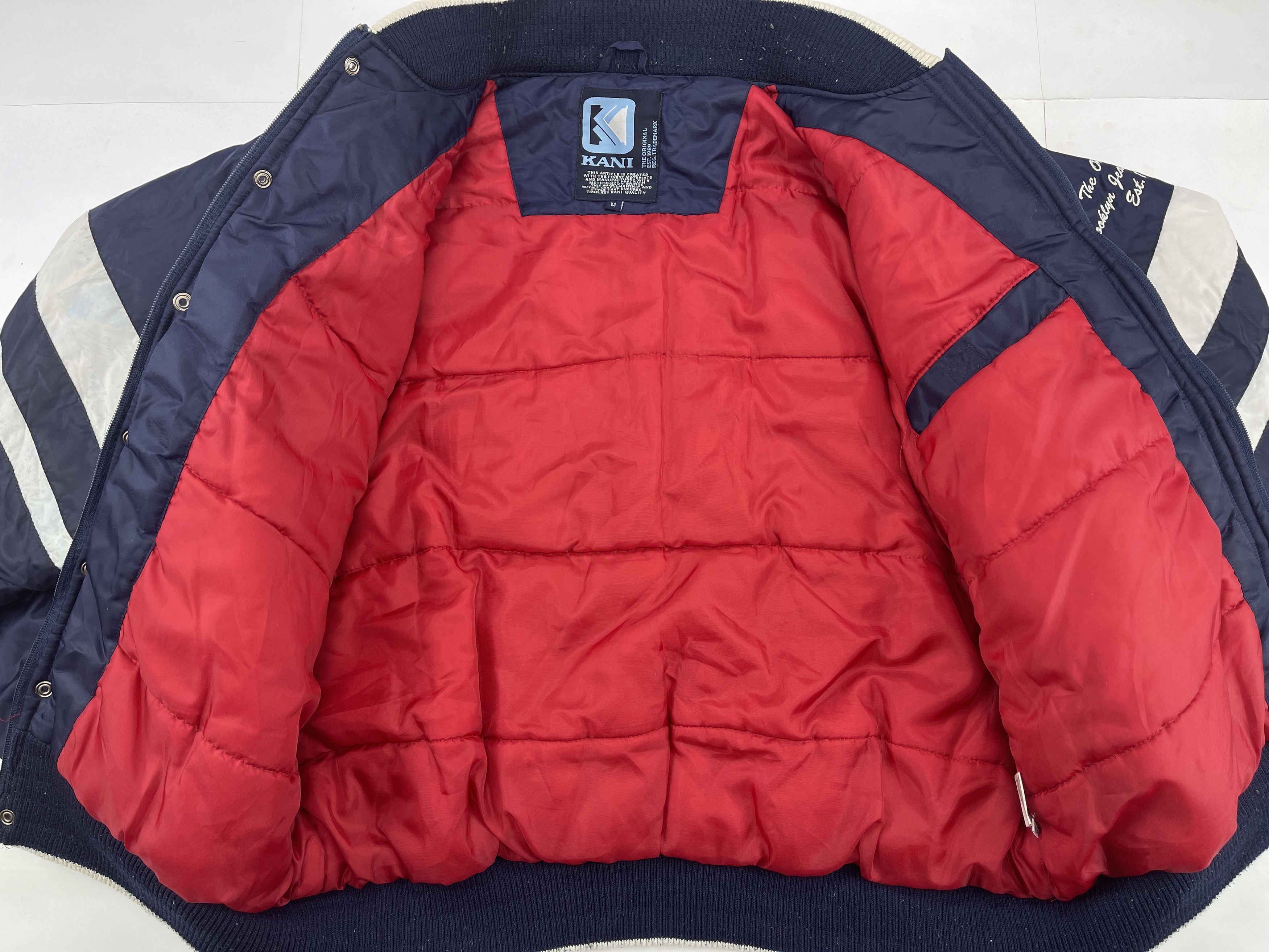 Karl Kani KARL KANI jacket, vintage bomber, 90s hip hop, 1990s size M Size US M / EU 48-50 / 2 - 17 Thumbnail