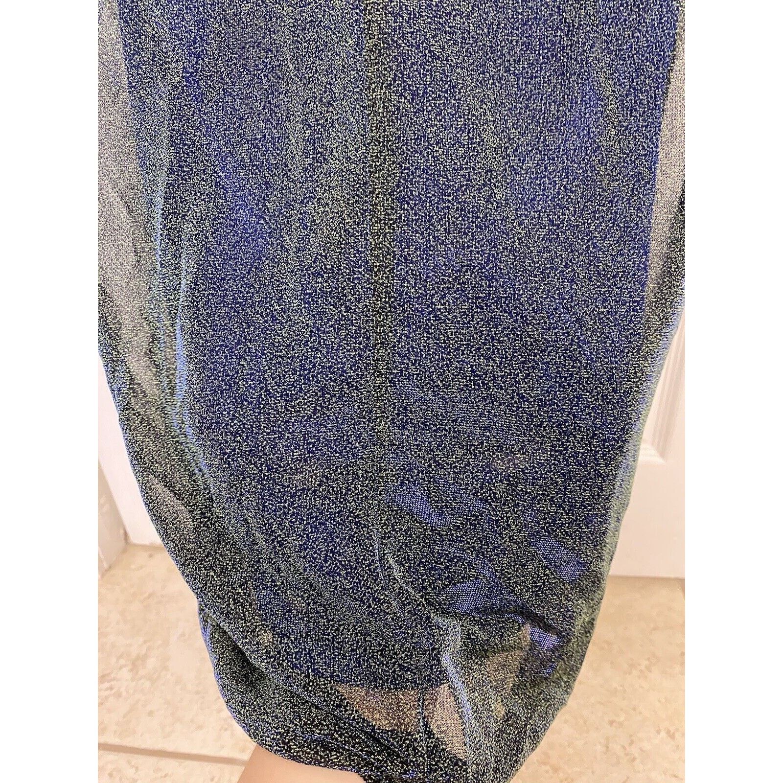 Jessica McClintock Jessica McClintock Gunne Saxe Halter Dress Iridescent Y2K Size S / US 4 / IT 40 - 8 Thumbnail