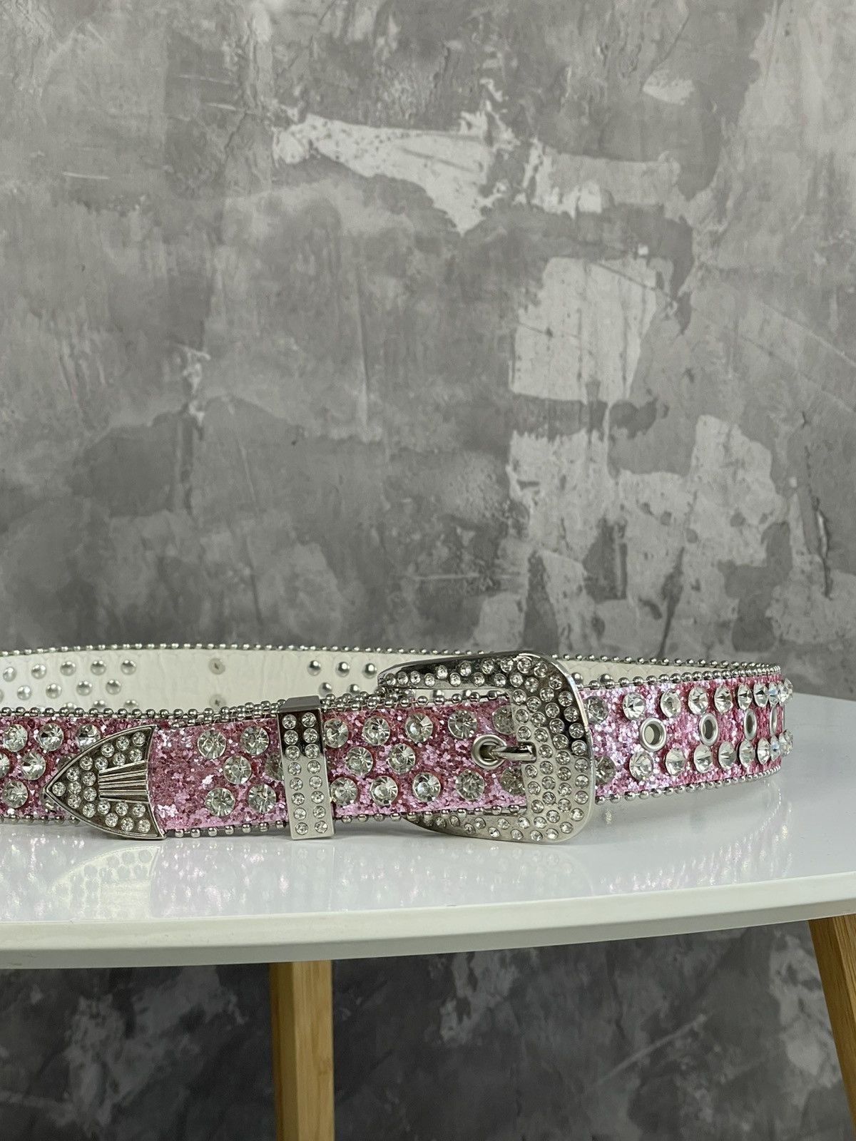 Other VINTAGE RHINESTONES BELT BB SIMON STYLE Size ONE SIZE - 3 Thumbnail