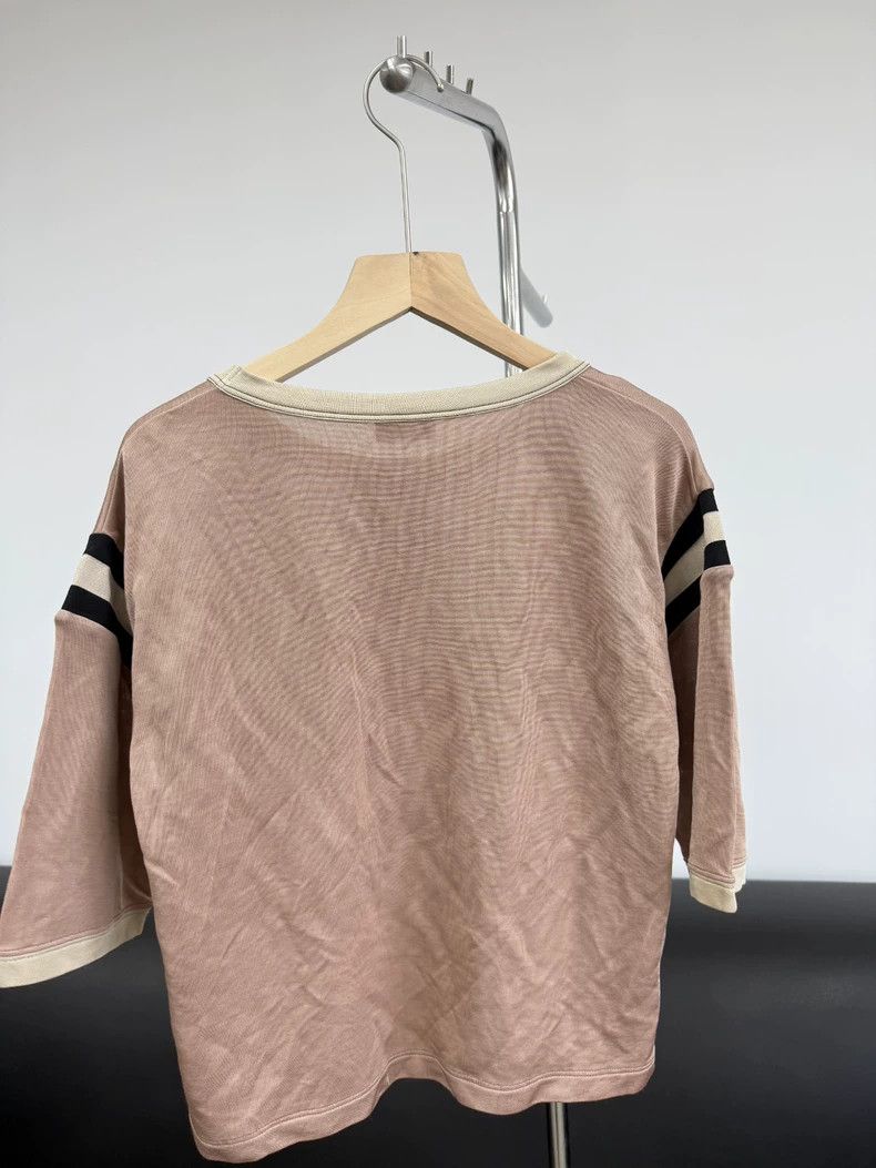 Saint Laurent Paris Saint Laurent ParisPink short-sleeved T-shirt 2504-Nextarr Size S / US 4 / IT 40 - 2 Thumbnail