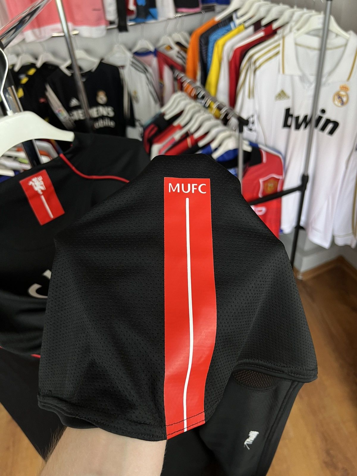 Nike Soccer Jersey Nike Manchester United 2007/08 Giggs #11 Size US L / EU 52-54 / 3 - 8 Thumbnail