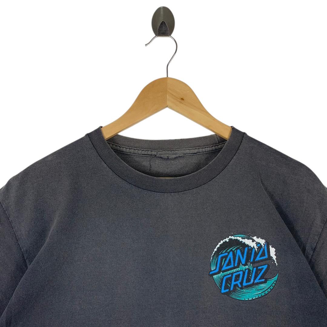Santa Cruz Skateboards Vintage Santa Cruz "Wave Dot" Faded Skate Tee Size US M / EU 48-50 / 2 - 3 Thumbnail