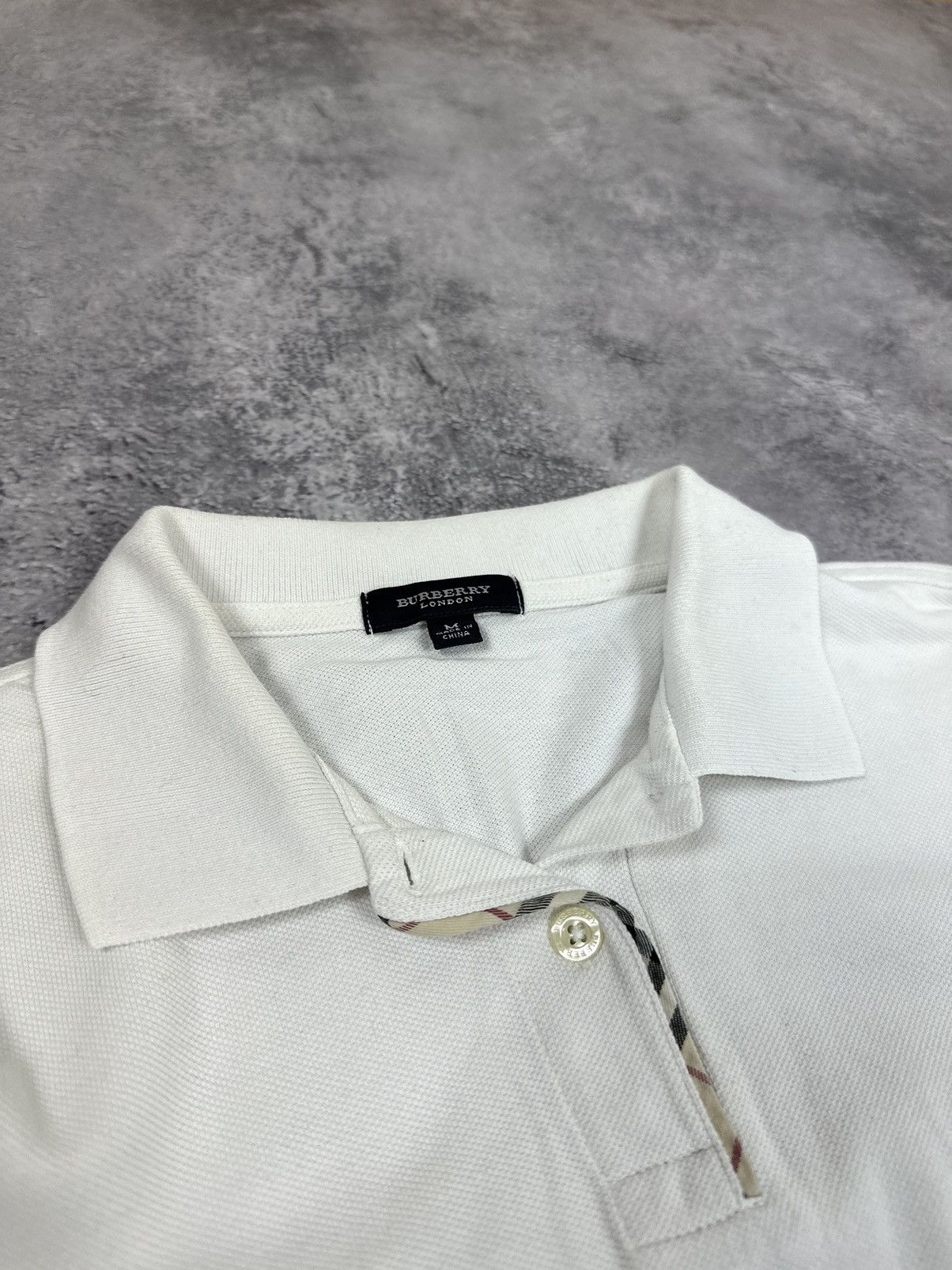 Burberry Vintage Burberry Nova Check Luxury Designer Long Sleeve Polo Size M / US 6-8 / IT 42-44 - 7 Thumbnail