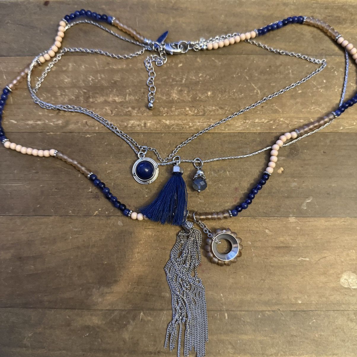 Other NY Collection mixed multi chain layered pendant necklace Size ONE SIZE - 2 Thumbnail