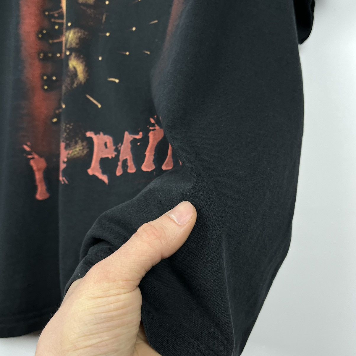 Expert Horror Vintage Hellraiser “I am Pain” Horror movie T Shirt 2002 Size US L / EU 52-54 / 3 - 10 Thumbnail