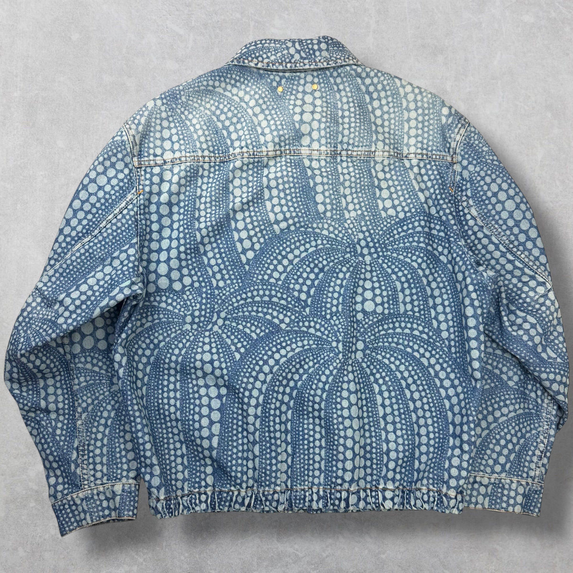 Louis Vuitton Louis Vuitton x Yayoi Kasuma All-Over Denim Blouson 50 (L) Size US L / EU 52-54 / 3 - 2 Thumbnail
