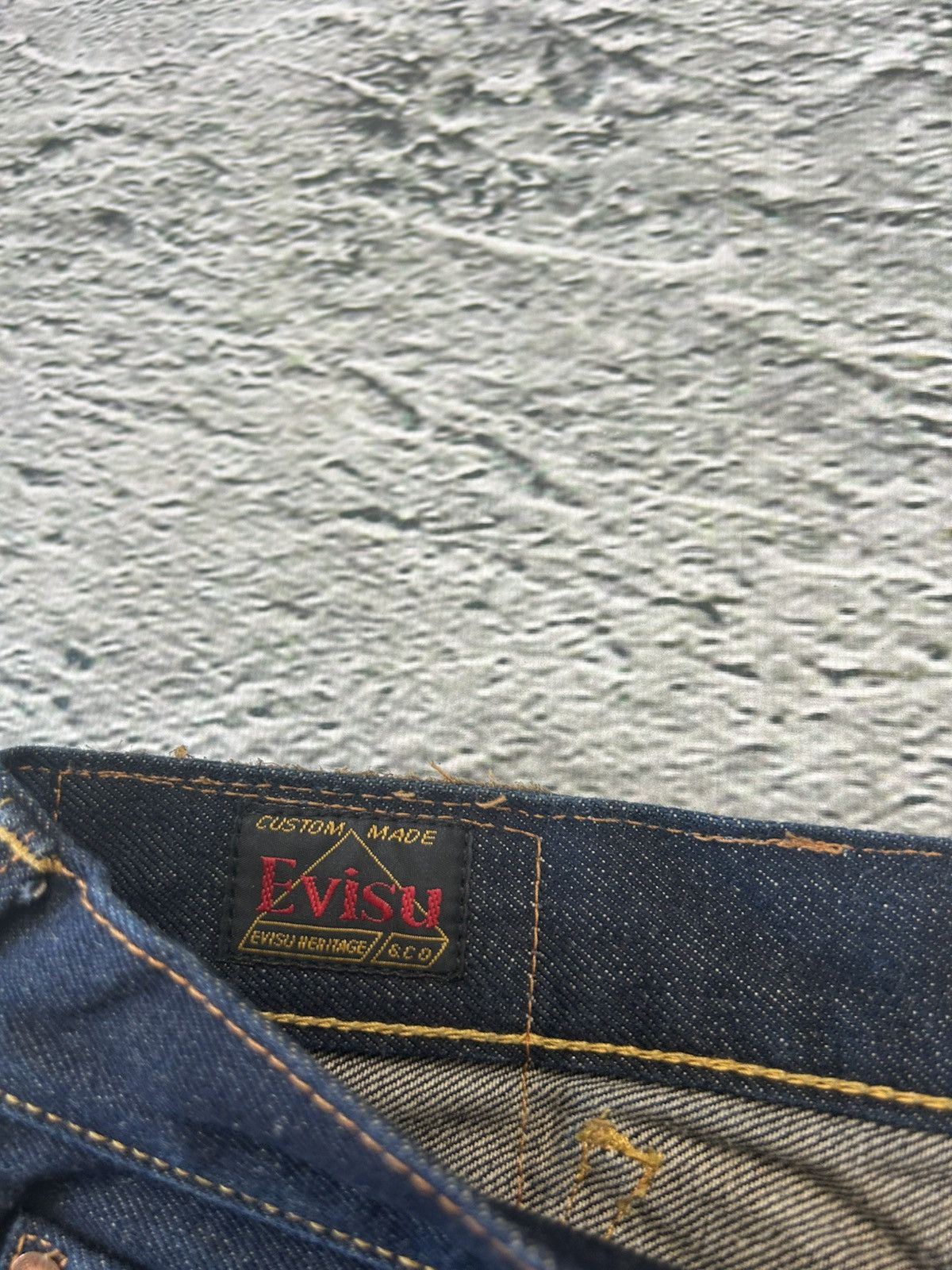 Evisu Evisu multipocket jeans front logo rare sample black Size US 28 / EU 44 - 10 Thumbnail
