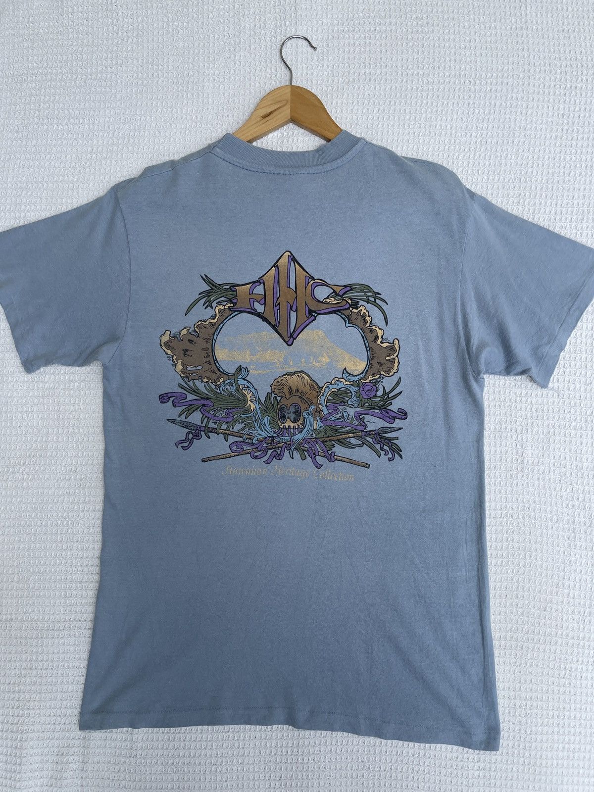 Vintage Last Drop🔥Vintage 90s Hawaiian Heritage Collection Surf Tee Size US M / EU 48-50 / 2 - 11 Thumbnail