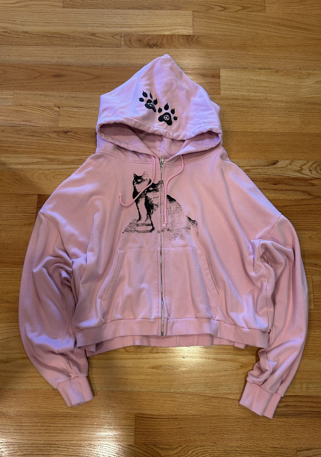 Other Excess! x Wisdumb ‘I Love Cats’ Zip-up Hoodie Size US L / EU 52-54 / 3 - 1 Thumbnail