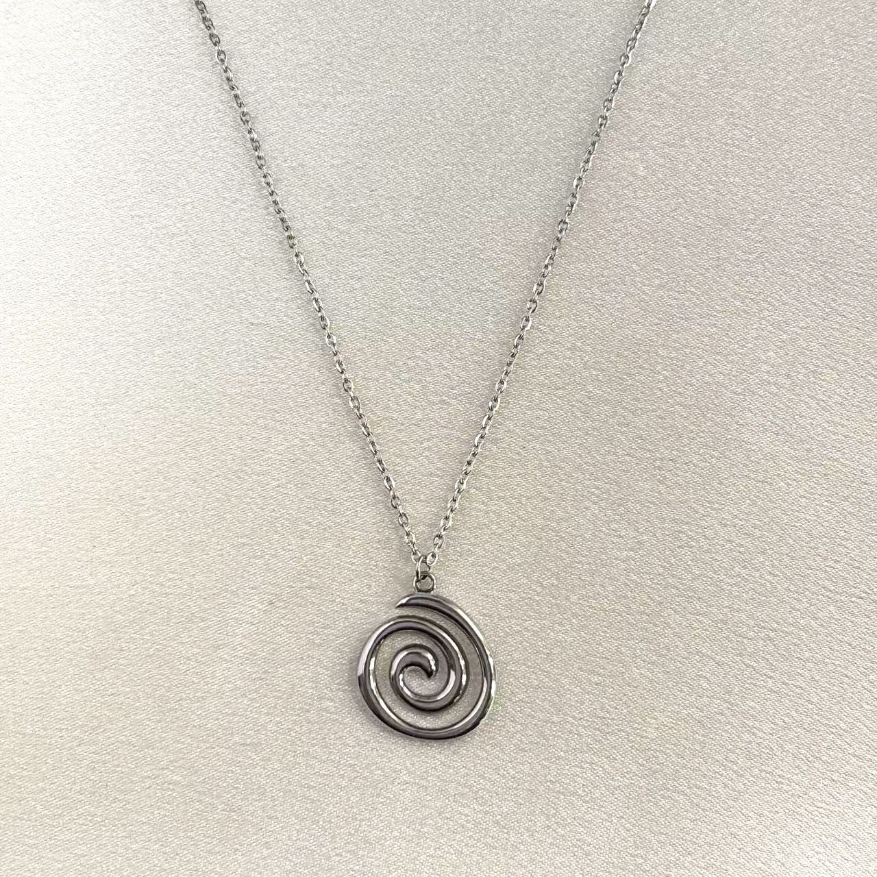 Other Spiral Pendant Necklace for Men Women Unisex Style Size ONE SIZE - 2 Thumbnail