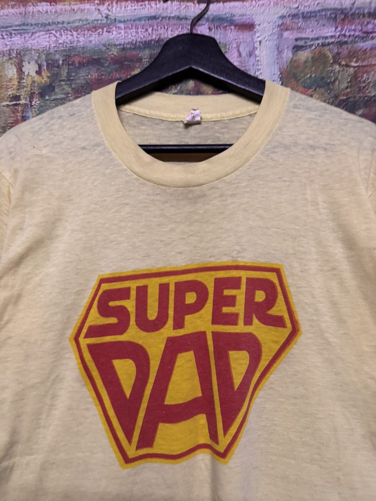 Vintage Vintage 80’s Super Dad shirt Size US M / EU 48-50 / 2 - 5 Thumbnail