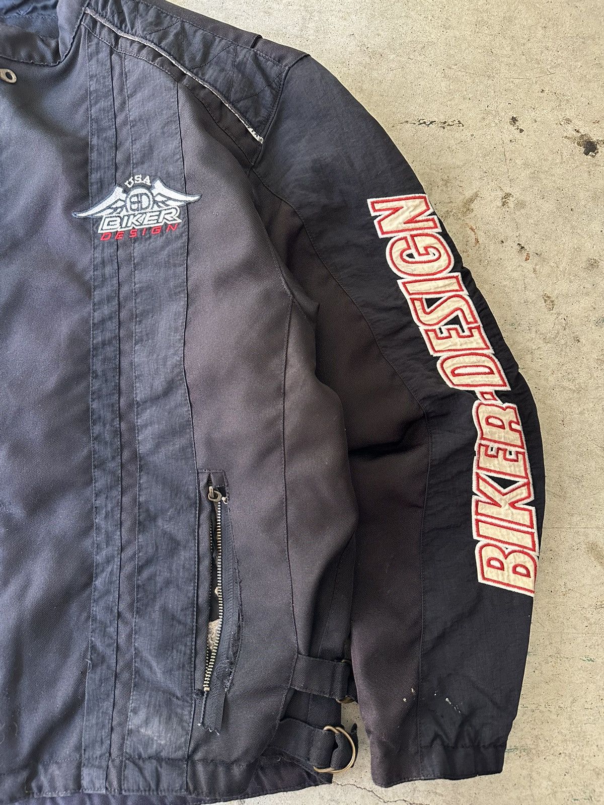 Fox Racing Vintage Y2K Biker Racing jacket Size US L / EU 52-54 / 3 - 2 Thumbnail