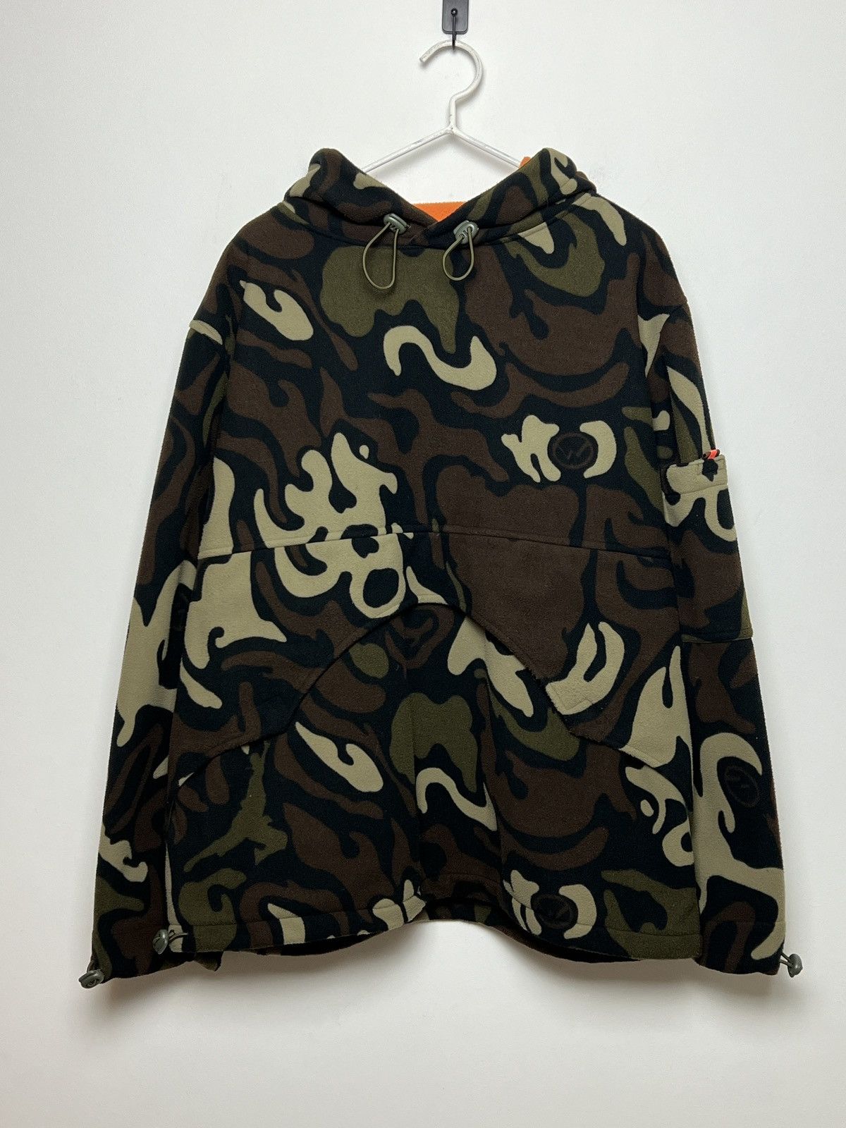 Maharishi maharishi y2k camo fleece anorak jacket Size US L / EU 52-54 / 3 - 3 Thumbnail