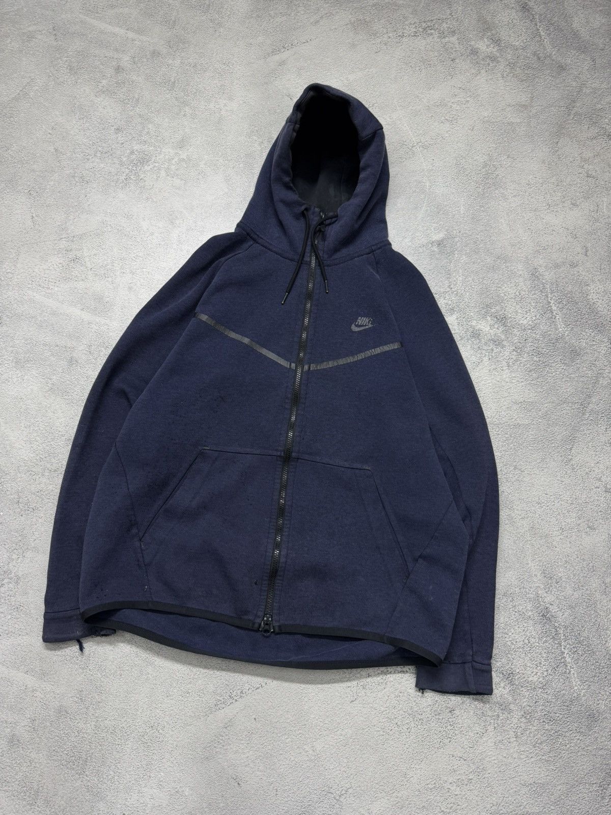 Nike Nike tech fleece vintage ninja zip-hoodie | Grailed