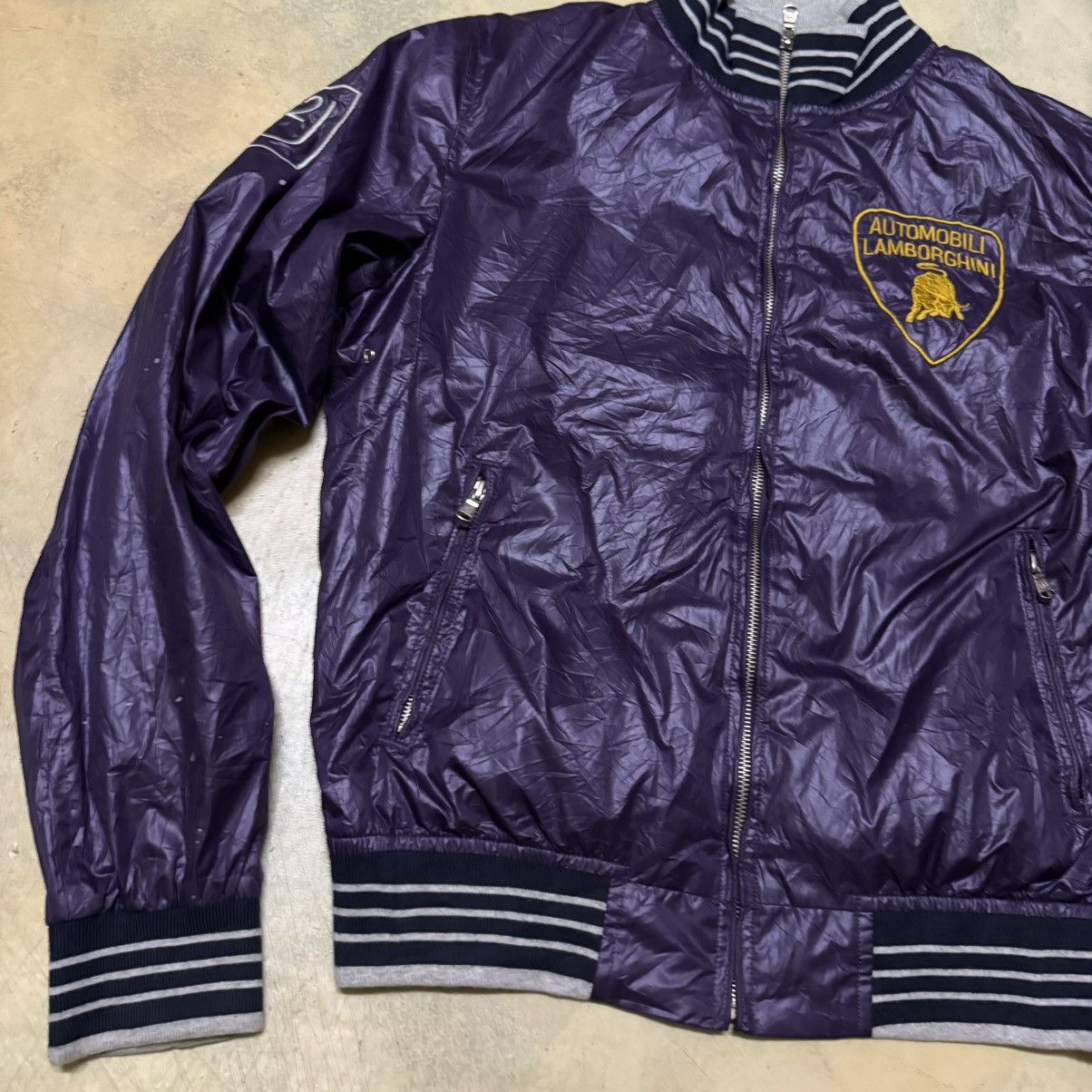 HYDROGEN Hydrogen Lamborghini Big Logo Bomber Jacket Size US S / EU 44-46 / 1 - 5 Thumbnail