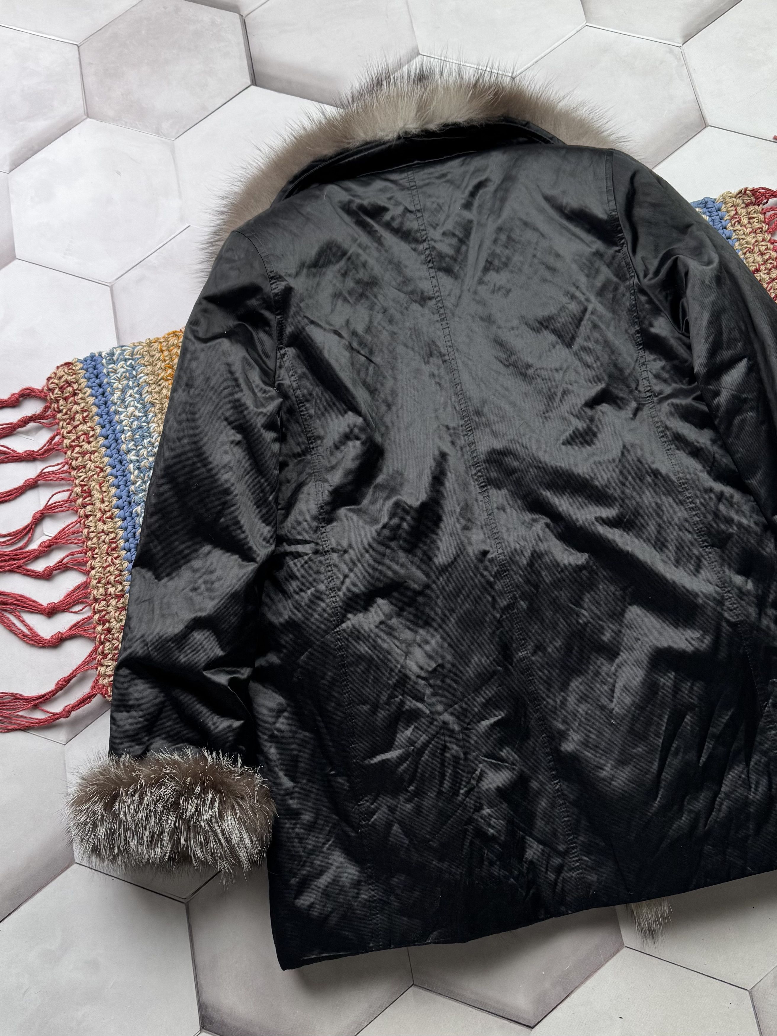 Japanese Brand Vintage Jacket With Real Fur Details (E4) Size L / US 10 / IT 46 - 8 Thumbnail