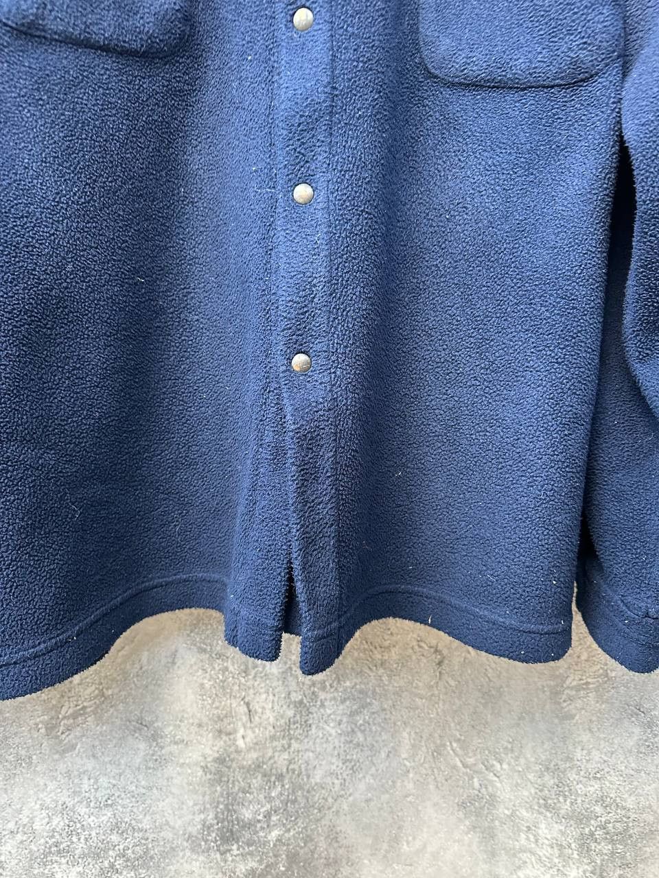 Napapijri × Vintage Napapijri Fleece Overshirt Ceramic Fibre Button Jacket Italy Size US XL / EU 56 / 4 - 8 Thumbnail