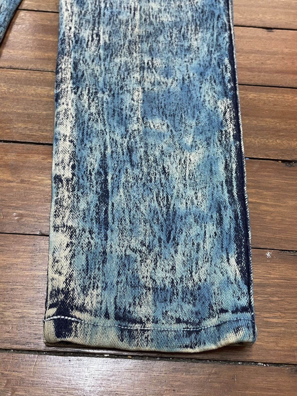 Vintage Very Rare Vintage Brand Gazoz Made Usa Snow Wash Jeans 2000s Size US 31 - 8 Thumbnail