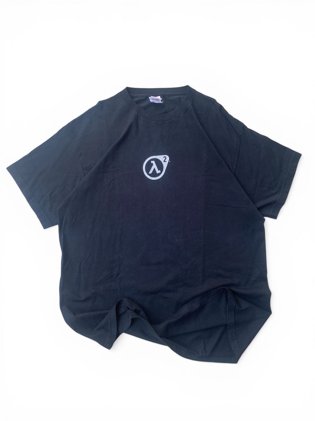 Vintage Rare Half-Life 2 Lambda Tee XL Gaming Minimalist
