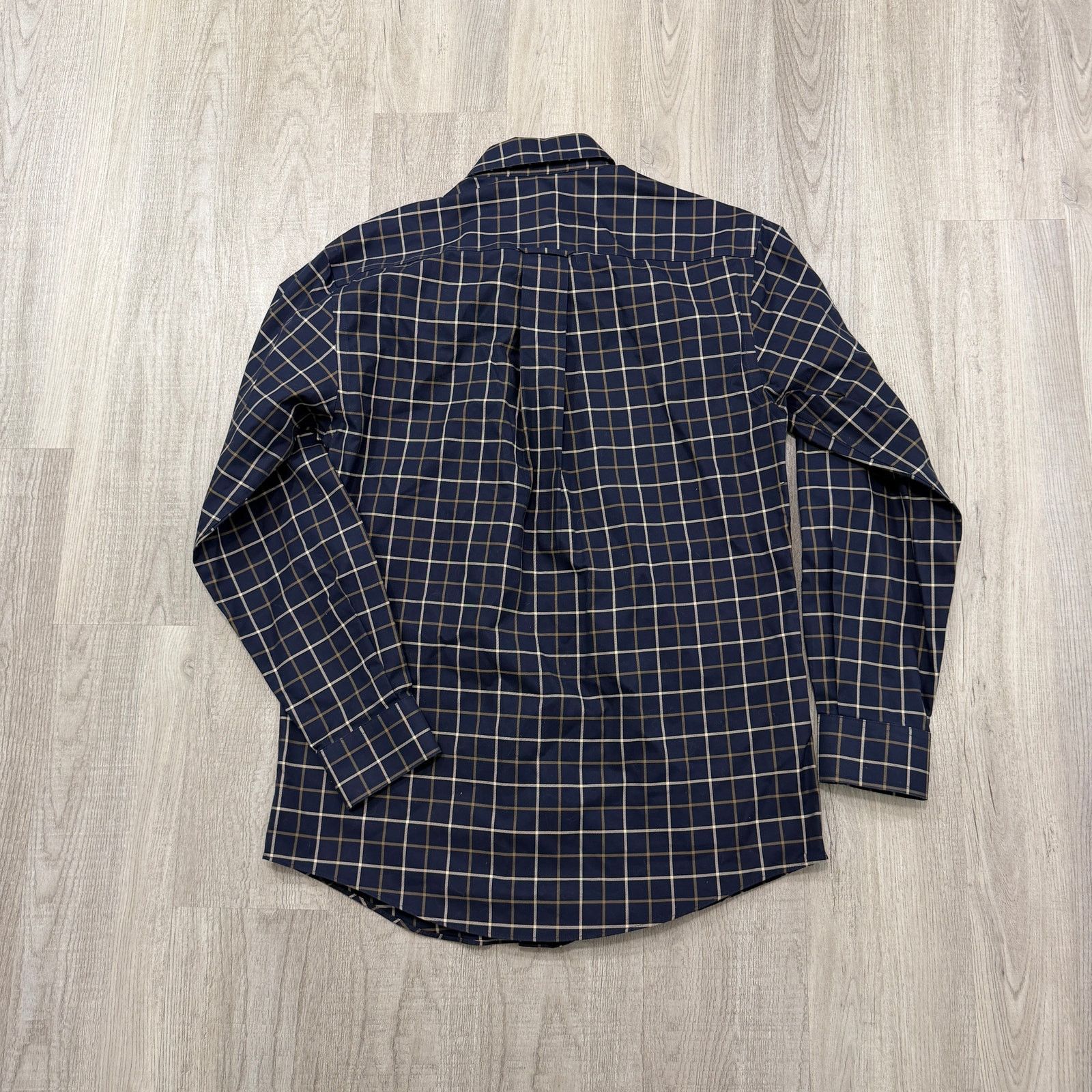 Orvis Orvis Shirt Men's Small Blue Plaid Check Long Sleeve Button Size US S / EU 44-46 / 1 - 5 Thumbnail