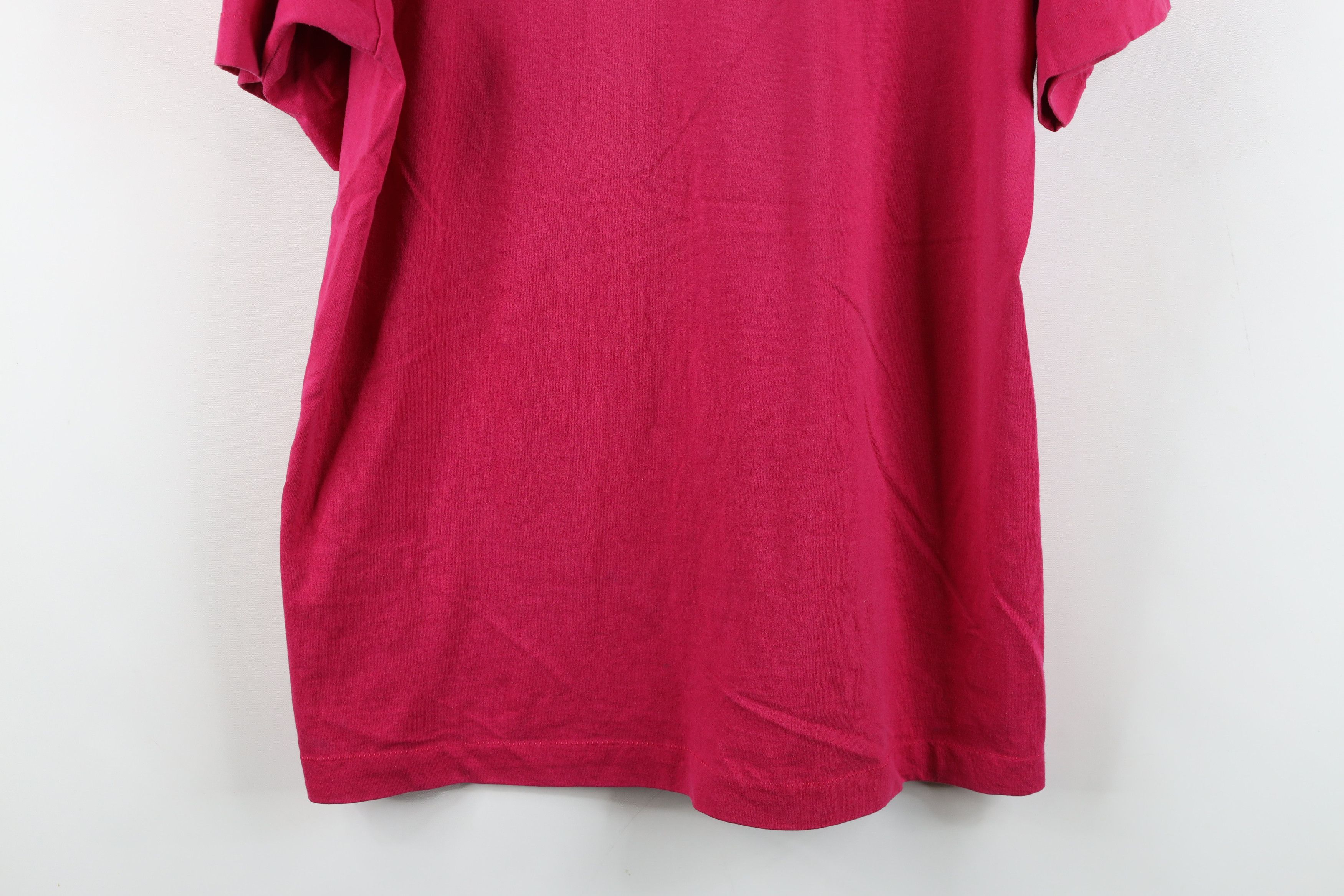 Vintage Vintage 90s Streetwear Mountain Nature T-Shirt Pink USA Size XL / US 12-14 / IT 48-50 - 11 Thumbnail