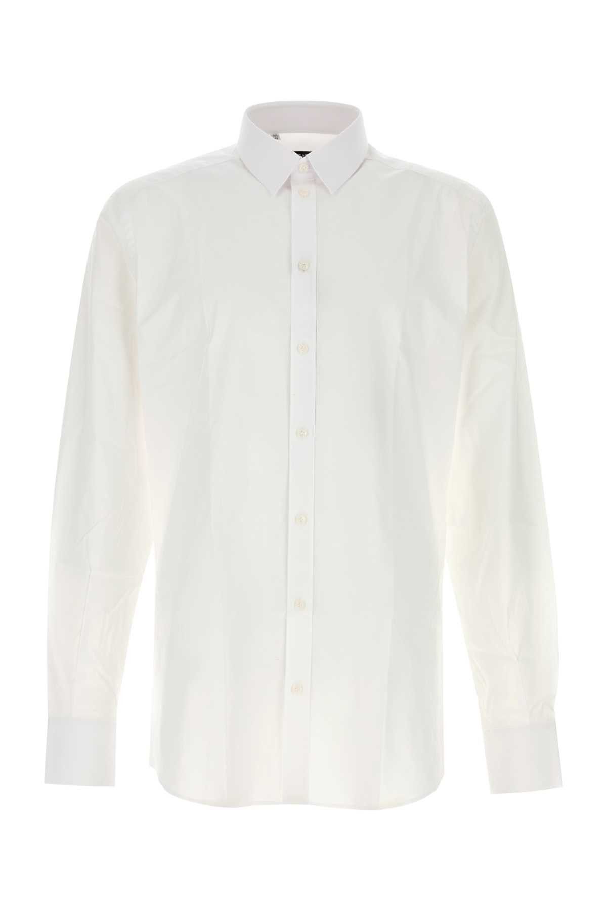 White Poplin Shirt, Men's (Size Xxs)