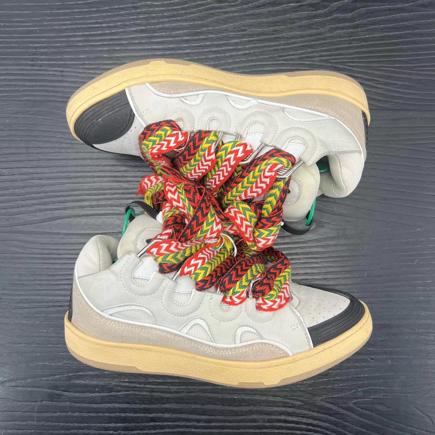 Lanvin Lanvin Bread White Sneakers 41 Near New Original Box Size US 8 / EU 41 - 3 Thumbnail